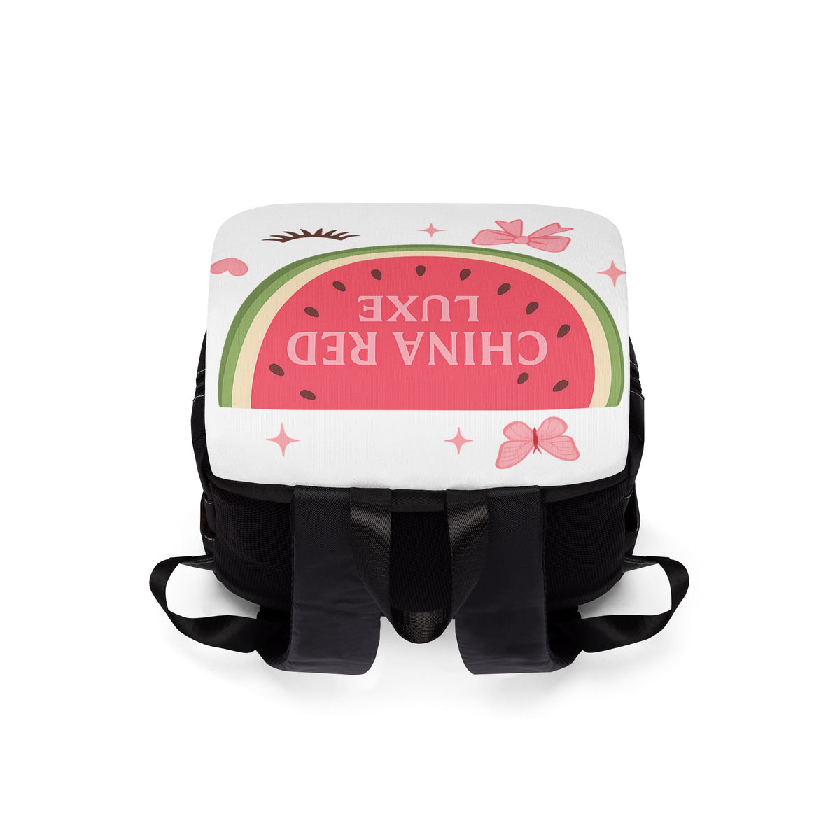 Watermelon Design Backpack, Stylish Shoulder Bag for Everyday Use, School, Travel, Gifts, Fashion Accessory