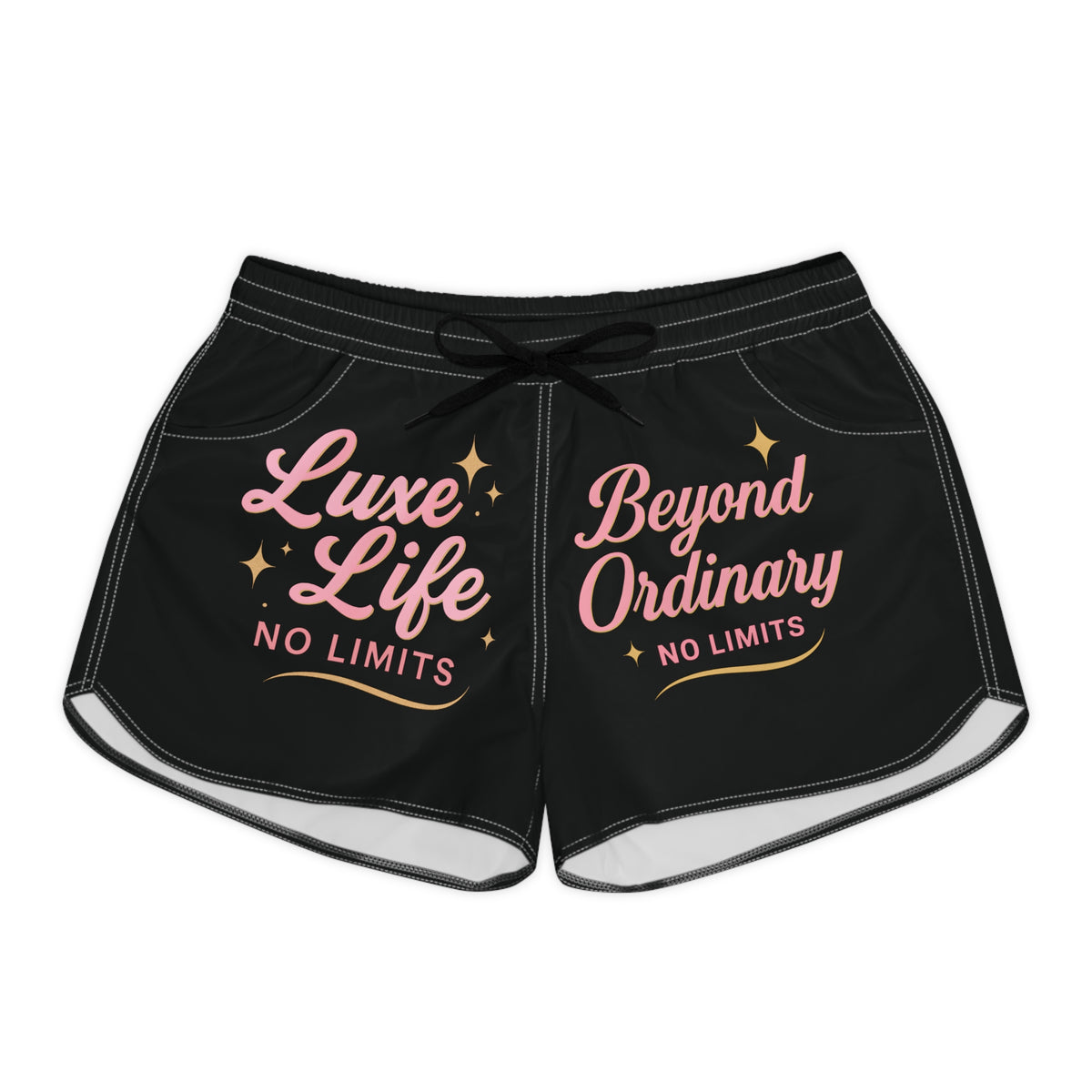China Red Luxe Shorts