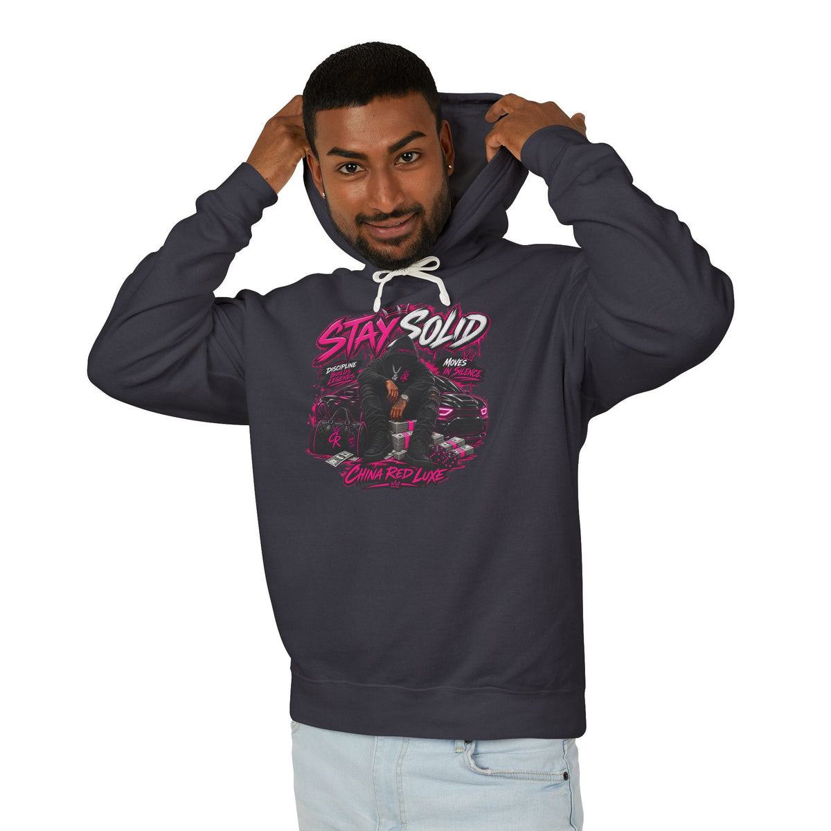 Stay Solid Graphic Hoodie — Men’s Luxury Streetwear