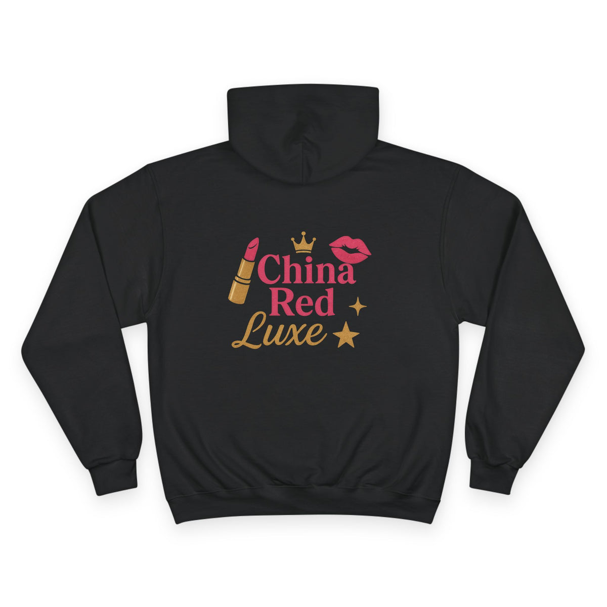 Makeup Lover's Champion Hoodie, Fashionable Streetwear, Gift for Her, Cozy Pullover, Cute Outfit for Makeup Enthusiasts
