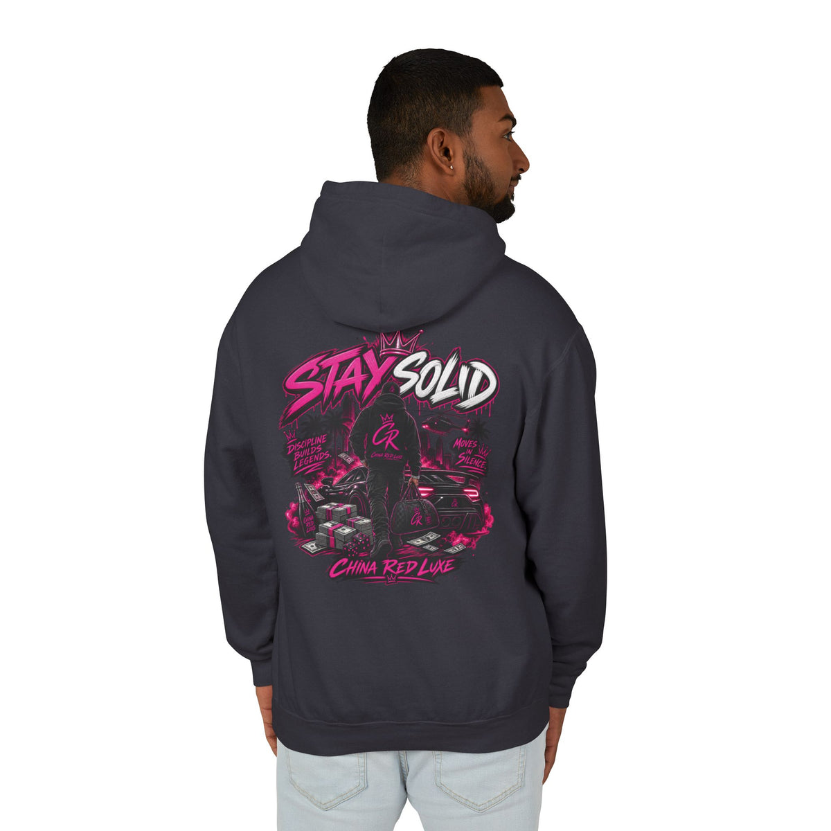 Stay Solid Graphic Hoodie — Men’s Luxury Streetwear